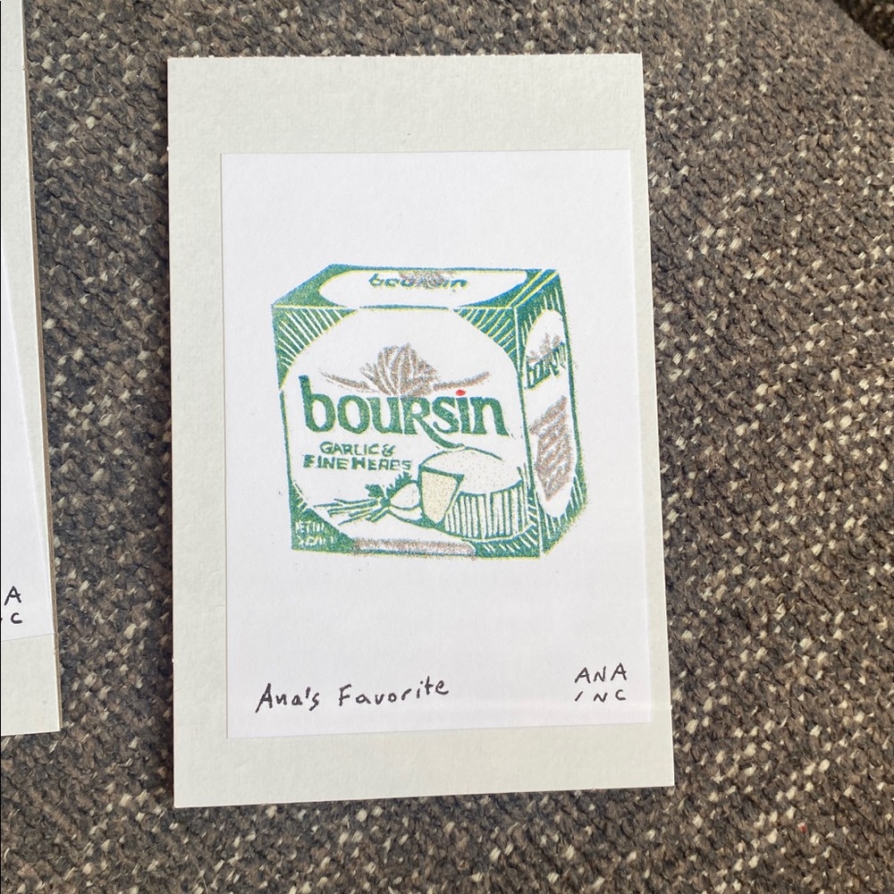 ANASTASIA INCIARDI Mini Print Bundle - Bok Choy & Boursin NWT - Picture 3 of 4